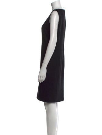 Dolce & Gabbana Virgin Wool Knee-Length Dress