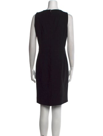 Dolce & Gabbana Virgin Wool Knee-Length Dress