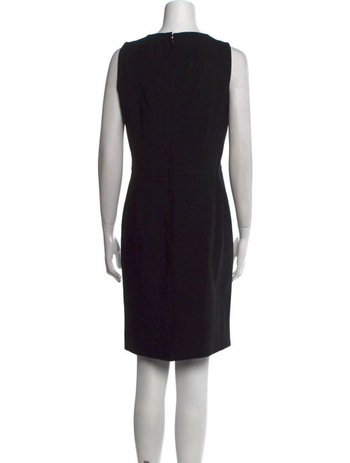 Dolce & Gabbana Virgin Wool Knee-Length Dress