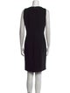 Dolce & Gabbana Virgin Wool Knee-Length Dress