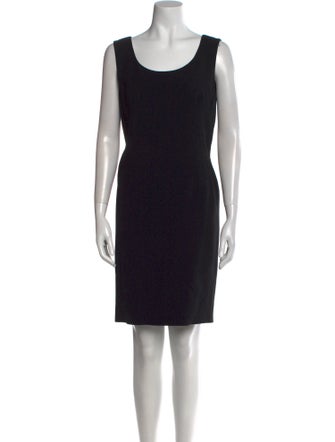 Dolce & Gabbana Scoop Neck Mini Dress