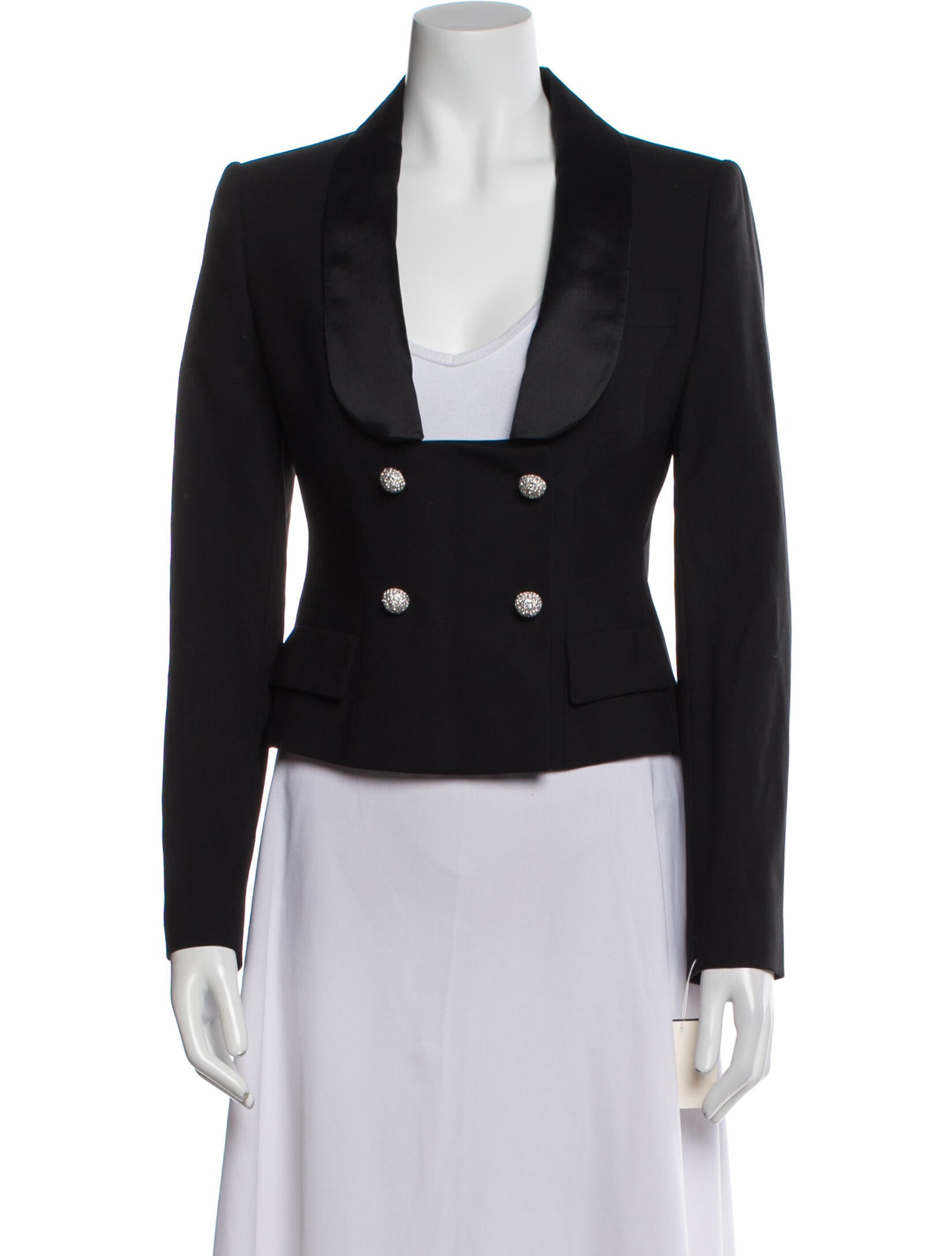 Dolce & Gabbana Vintage Tuxedo Cropped Blazer w/ Tags