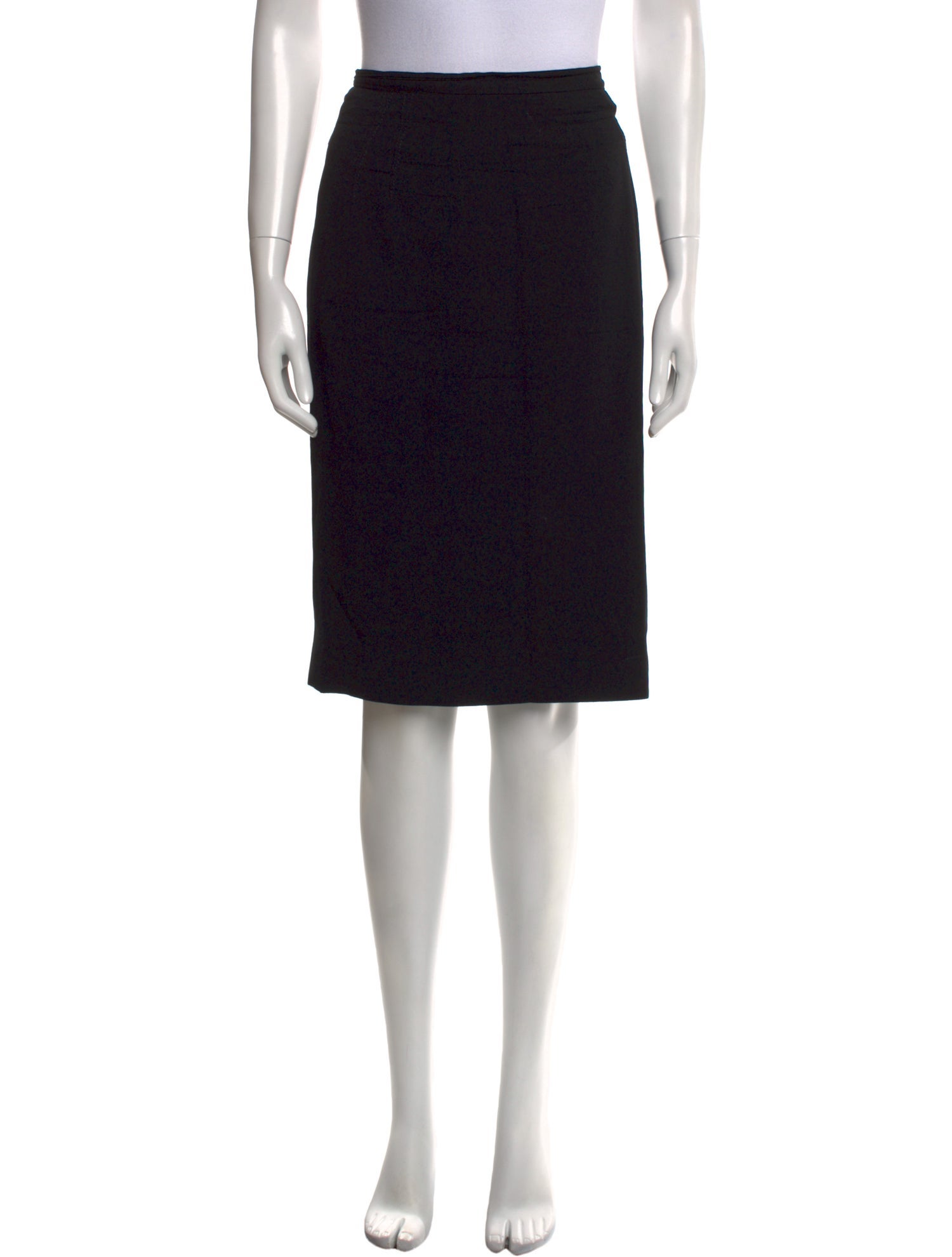 Dolce & Gabbana Virgin Wool Knee-Length Skirt