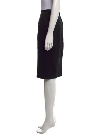 Dolce & Gabbana Virgin Wool Knee-Length Skirt