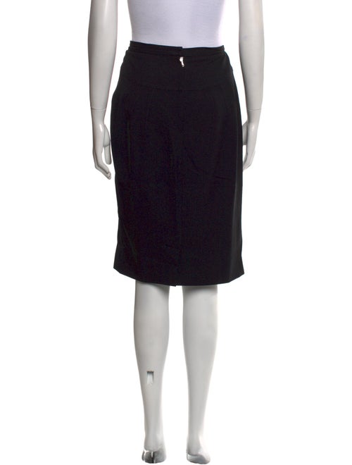 Dolce & Gabbana Virgin Wool Knee-Length Skirt