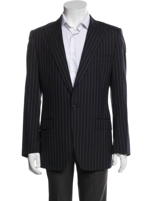Dolce & Gabbana Virgin Wool Striped Blazer