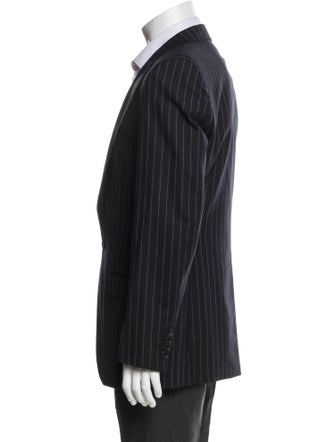 Dolce & Gabbana Virgin Wool Striped Blazer