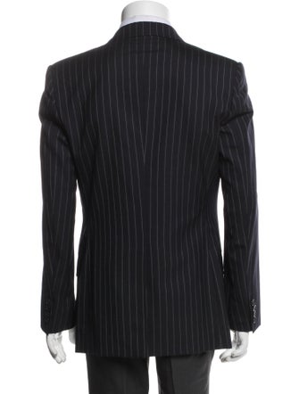 Dolce & Gabbana Virgin Wool Striped Blazer