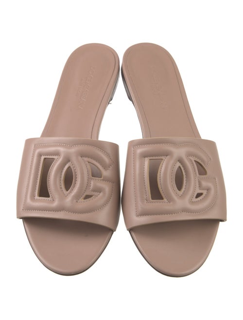 Dolce & Gabbana Leather Slides