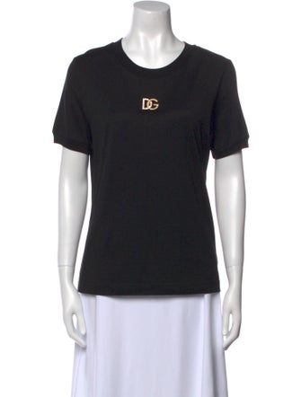 Dolce & Gabbana Graphic Print Crew Neck T-Shirt
