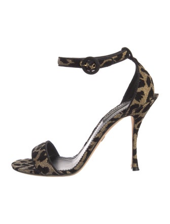 Dolce & Gabbana Printed Sandals