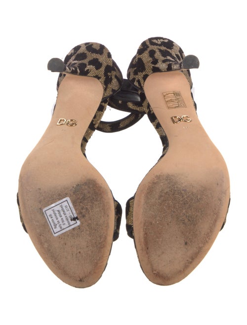 Dolce & Gabbana Printed Sandals