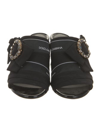 Dolce & Gabbana Bow Accents Slides