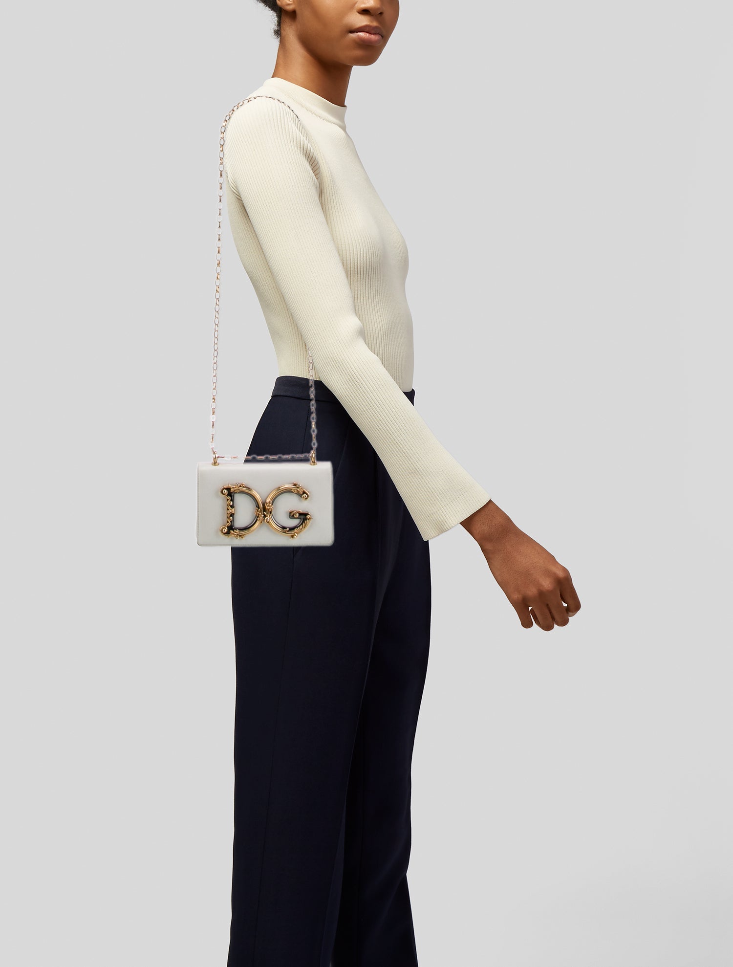 Dolce & Gabbana Leather Shoulder Bag