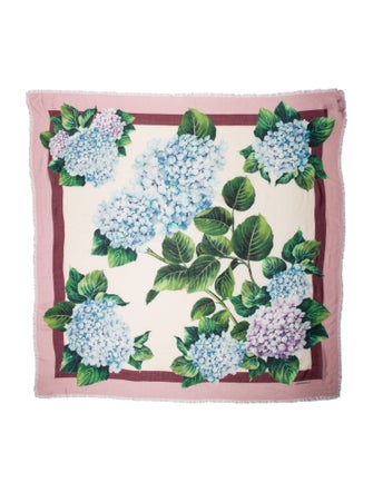 Dolce & Gabbana Floral Print Scarf