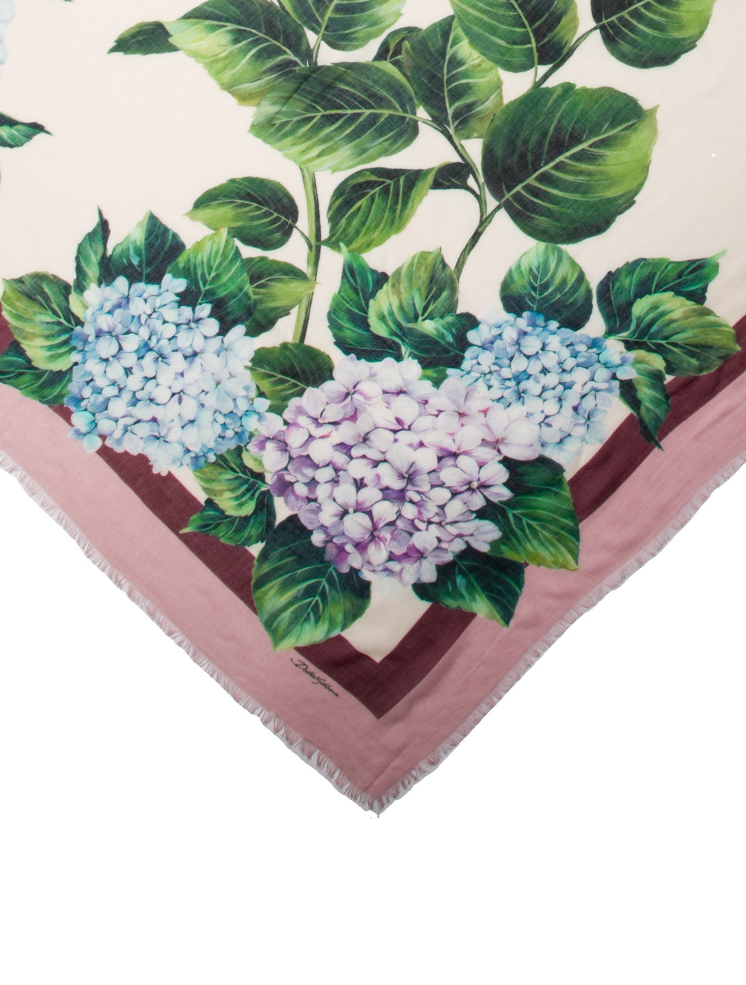 Dolce & Gabbana Floral Print Scarf