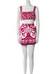 Dolce & Gabbana Silk Printed Short Set