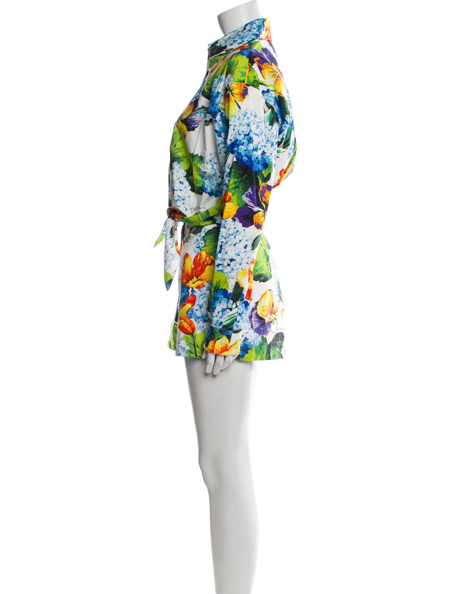 Dolce & Gabbana Floral Print Pant Set