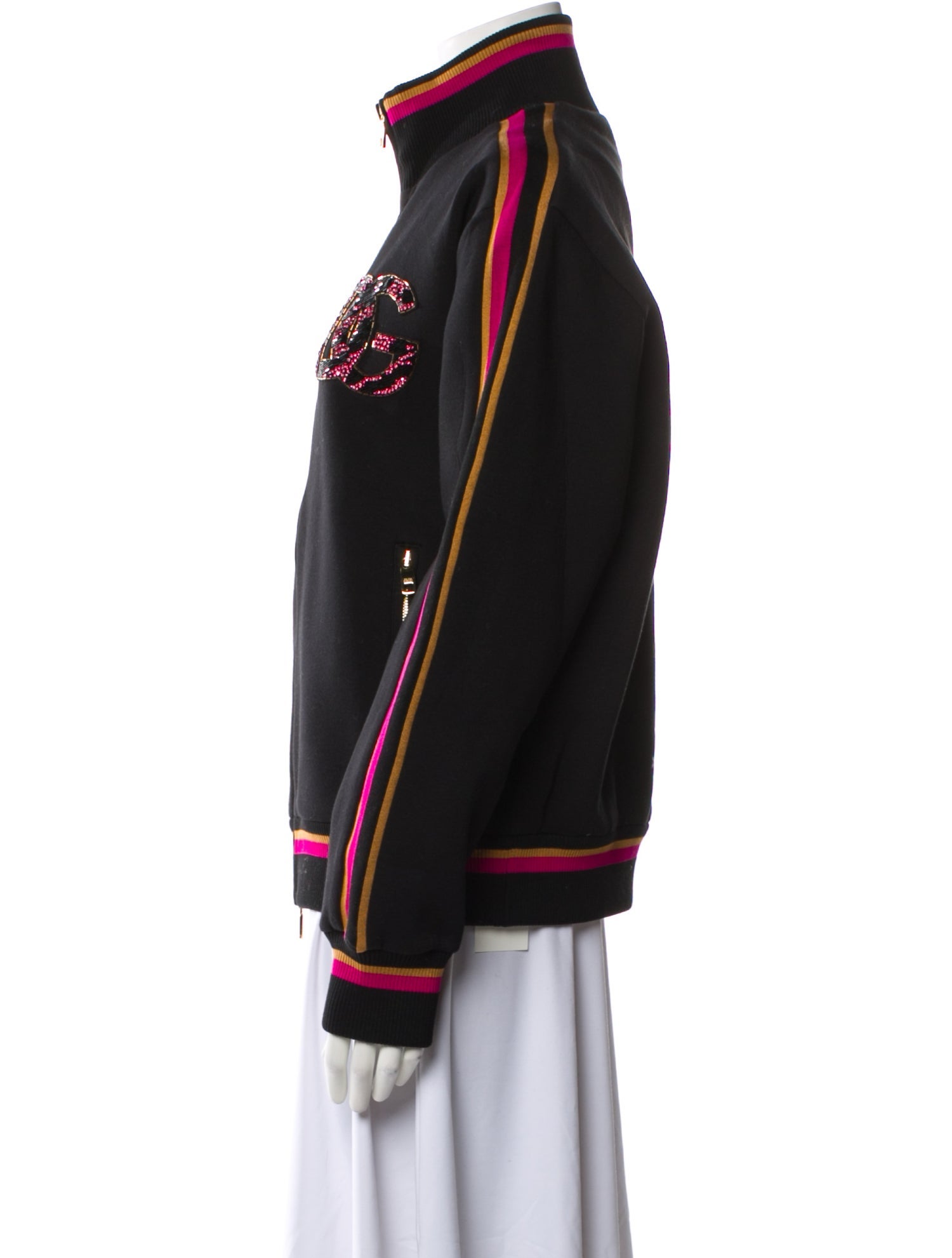 Dolce & Gabbana Graphic Print Bomber Jacket w/ Tags