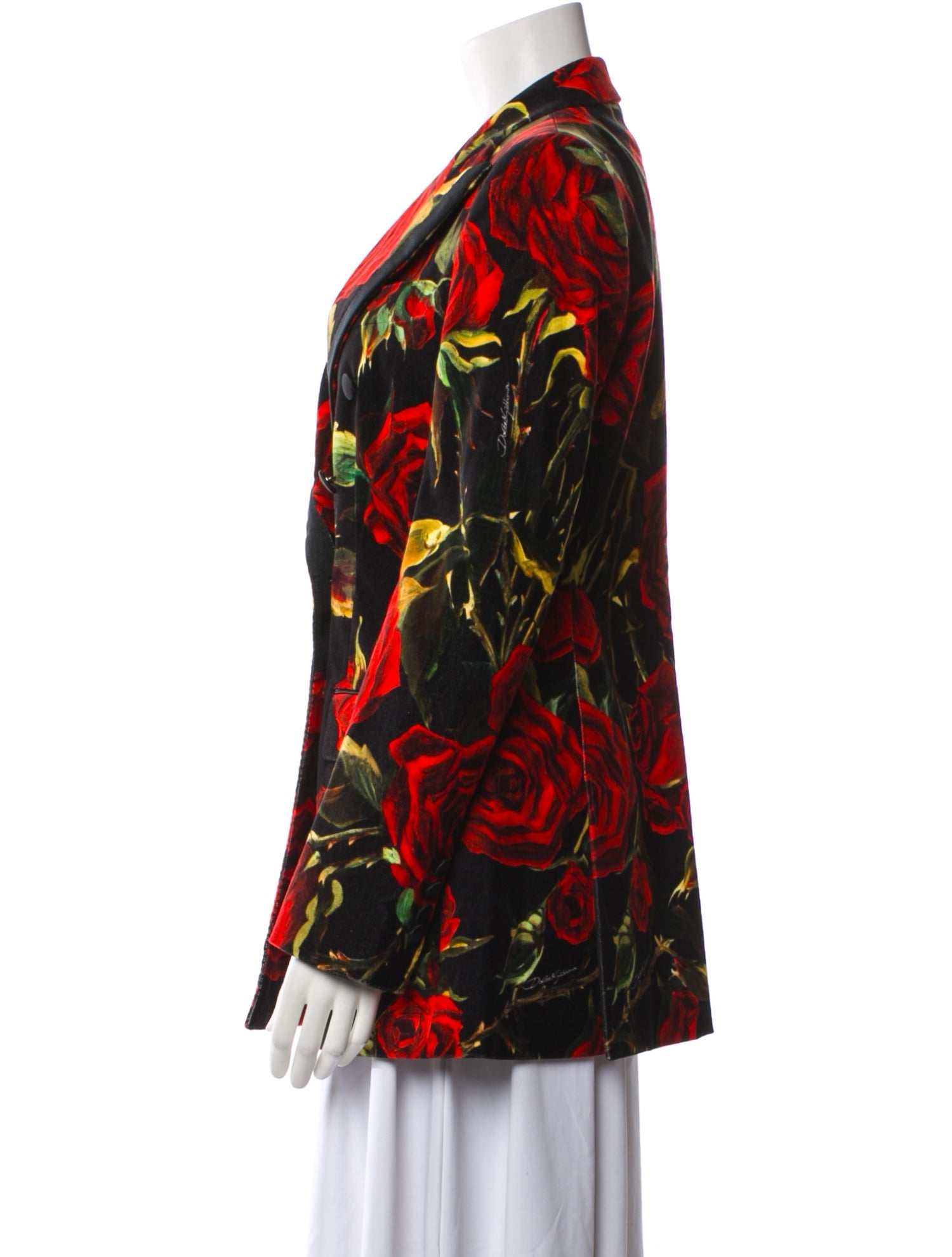 Dolce & Gabbana Floral Print Blazer