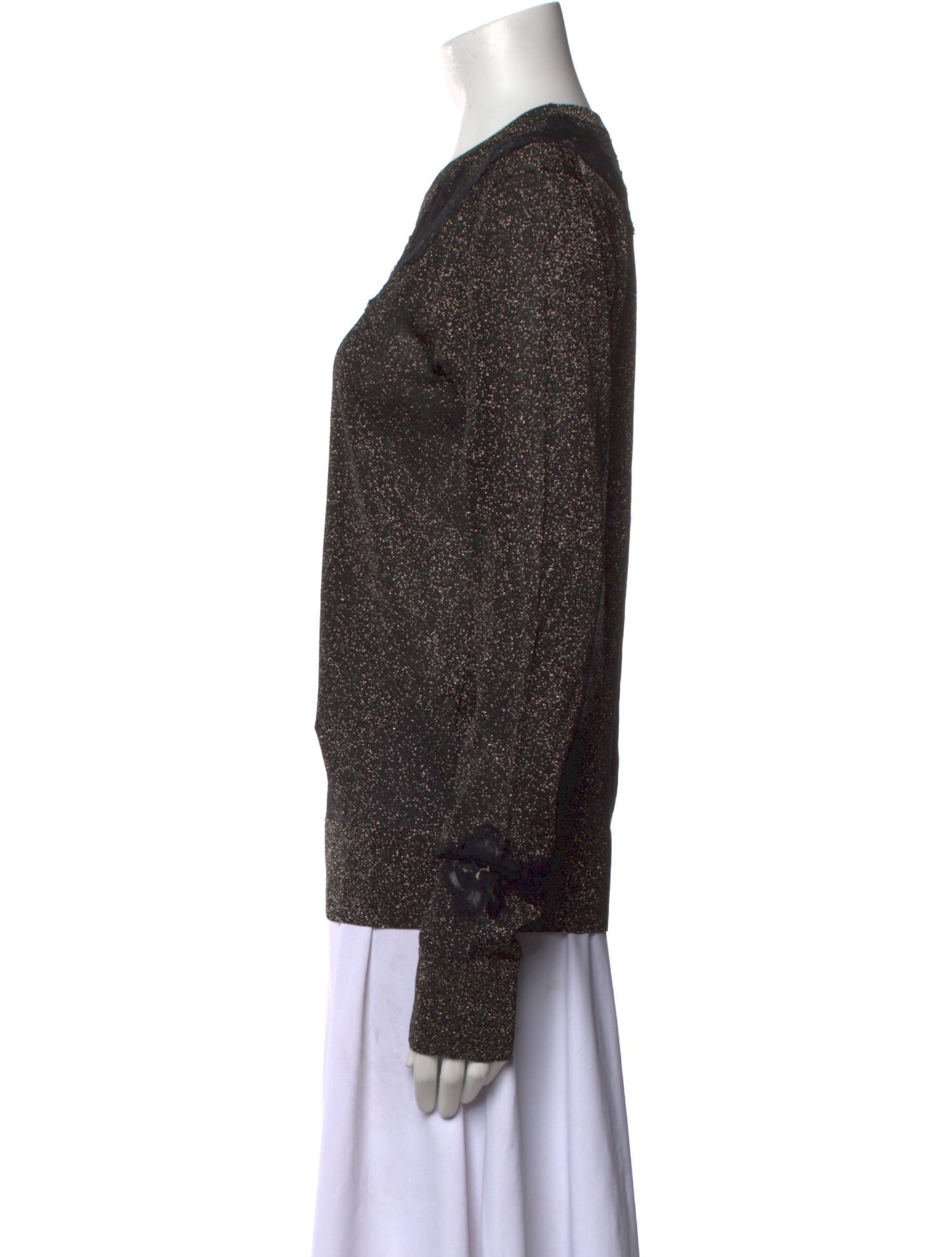 Dolce & Gabbana Cashmere Crew Neck Sweatshirt