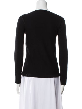 Dolce & Gabbana Wool Scoop Neck Sweater