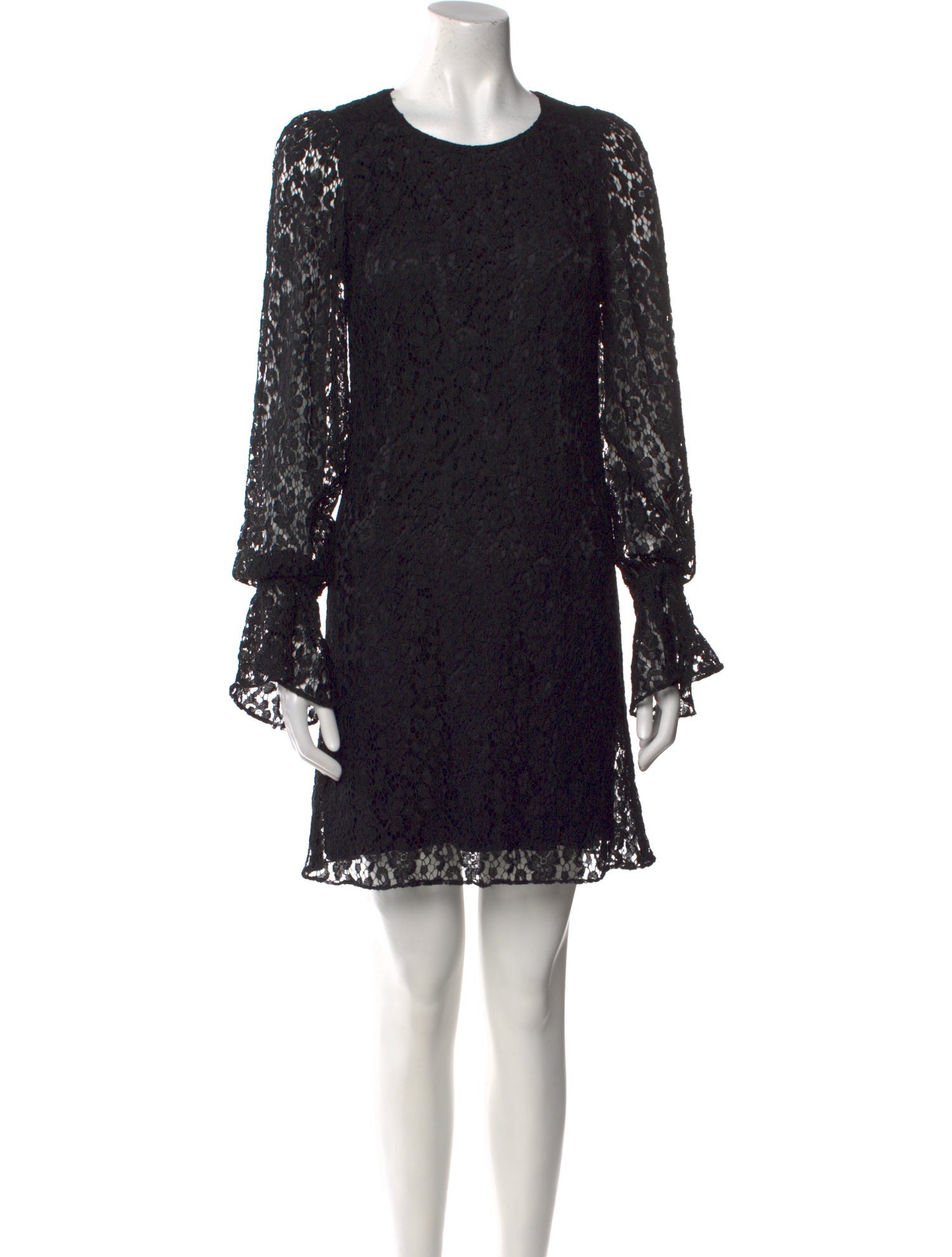 Dolce & Gabbana Lace Pattern Mini Dress