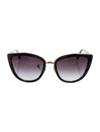 Dolce & Gabbana Cat-Eye Gradient Sunglasses
