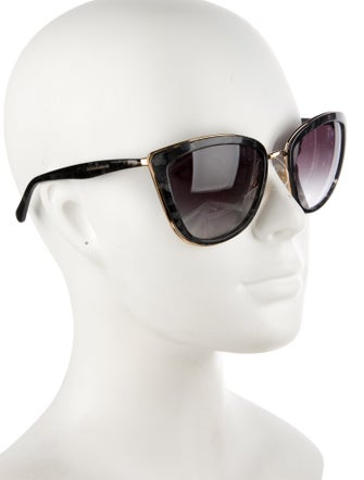 Dolce & Gabbana Cat-Eye Gradient Sunglasses