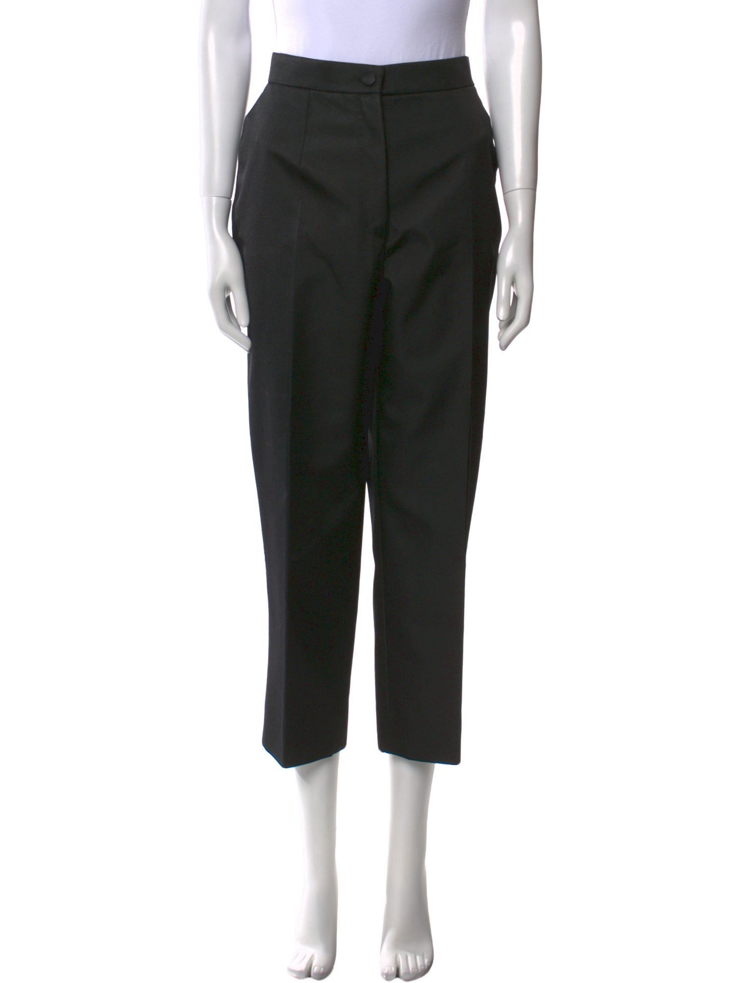 Dolce & Gabbana Silk Straight Leg Pants w/ Tags