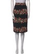 Dolce & Gabbana Floral Print Knee-Length Skirt