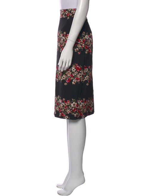 Dolce & Gabbana Floral Print Knee-Length Skirt