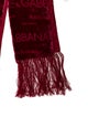 Dolce & Gabbana Velvet Printed Scarf