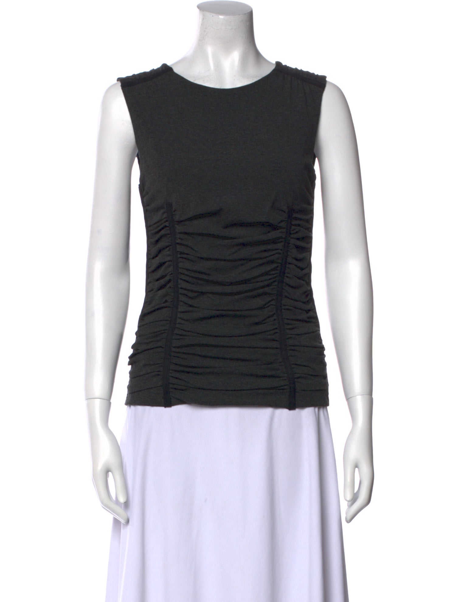 D&G Scoop Neck Sleeveless Top