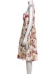 Dolce & Gabbana Floral Print Knee-Length Dress