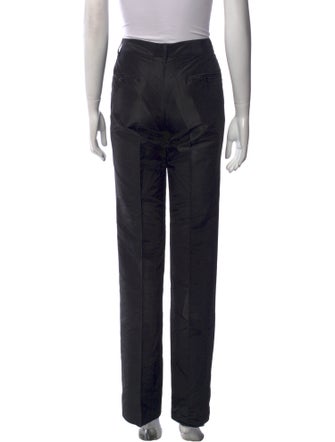 Dolce & Gabbana Silk Straight Leg Pants