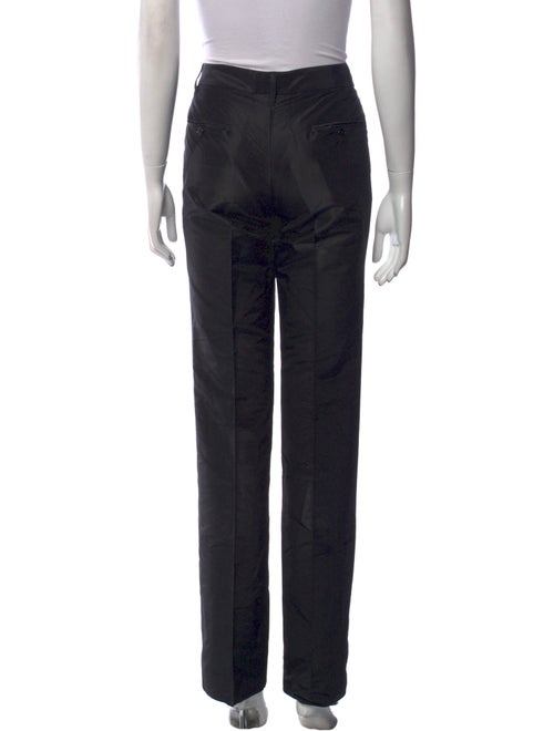 Dolce & Gabbana Silk Straight Leg Pants