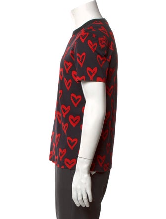 Dolce & Gabbana Printed Crew Neck T-Shirt