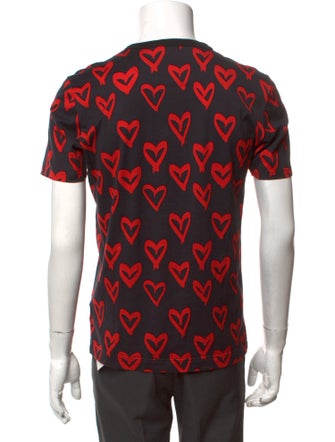 Dolce & Gabbana Printed Crew Neck T-Shirt