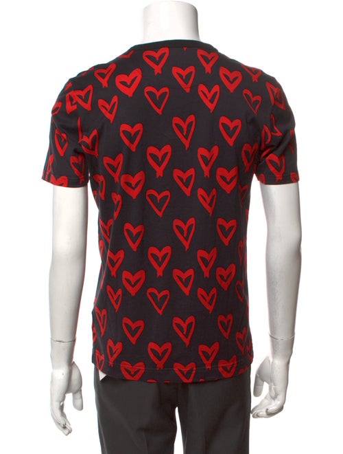 Dolce & Gabbana Printed Crew Neck T-Shirt