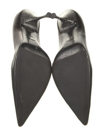 Dolce & Gabbana Leather Distressed Accents Pumps