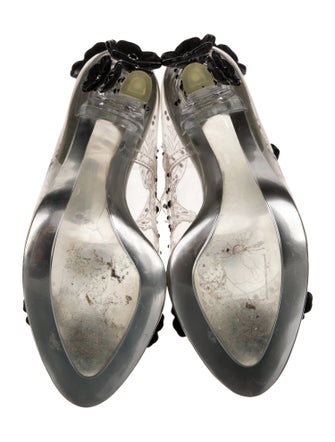 Dolce & Gabbana PVC Crystal Embellishments Pumps