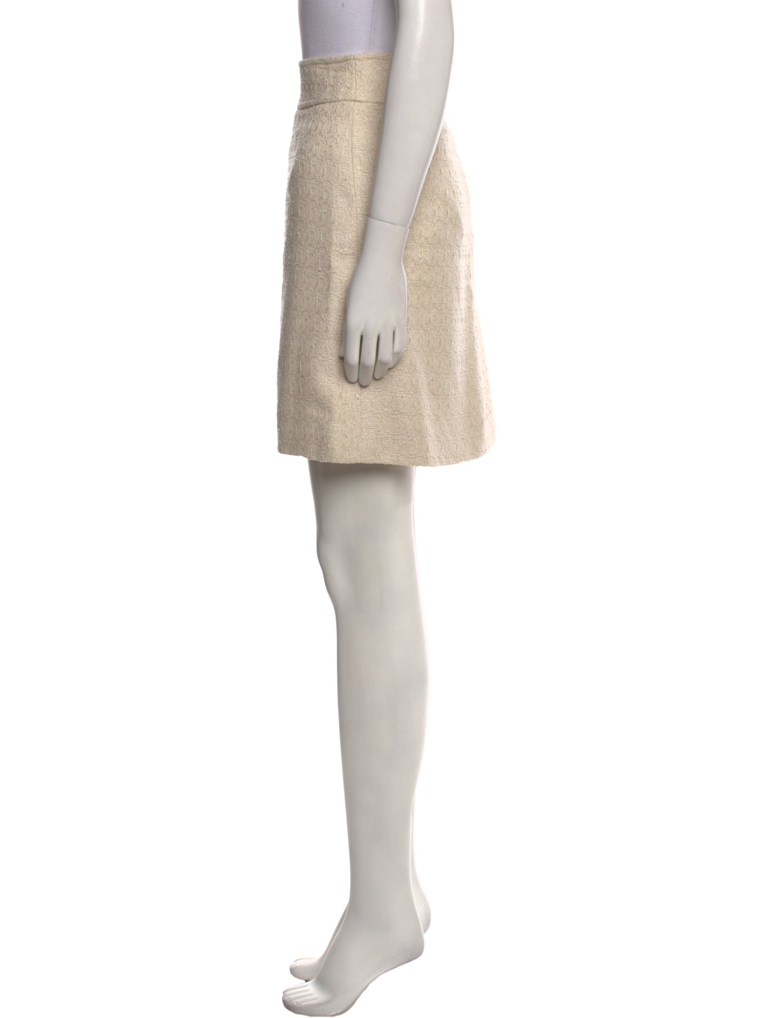 Dolce & Gabbana Silk Mini Skirt