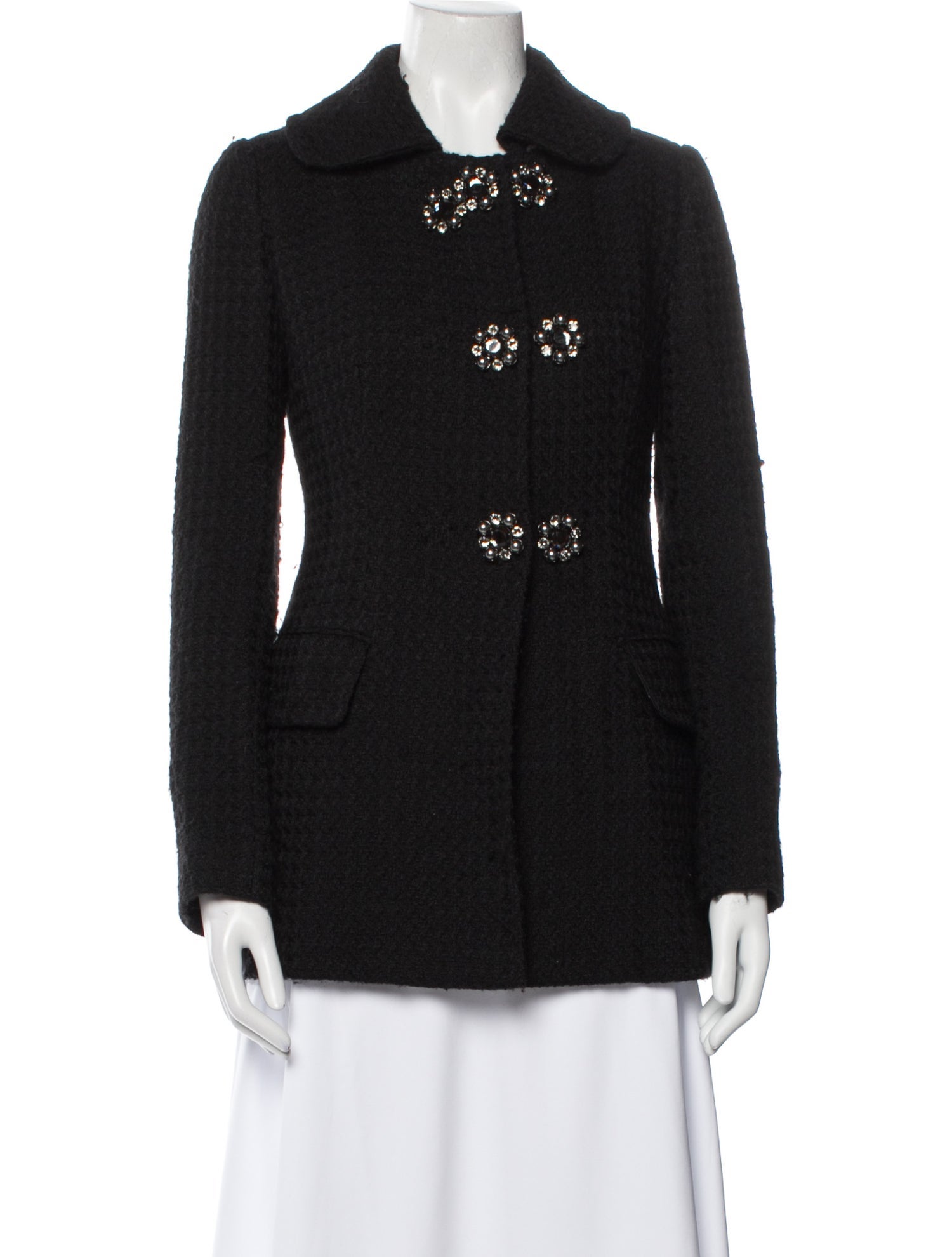 Dolce & Gabbana Virgin Wool Peacoat
