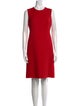 Dolce & Gabbana Virgin Wool Knee-Length Dress