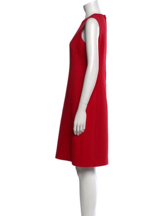 Dolce & Gabbana Virgin Wool Knee-Length Dress