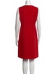 Dolce & Gabbana Virgin Wool Knee-Length Dress