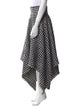 Dolce & Gabbana Virgin Wool Midi Length Skirt