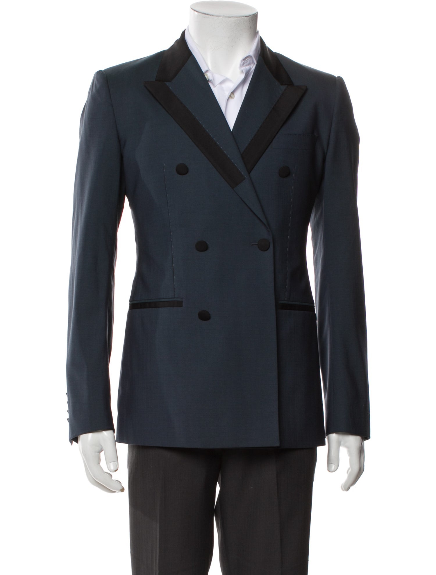Dolce & Gabbana Virgin Wool Peacoat