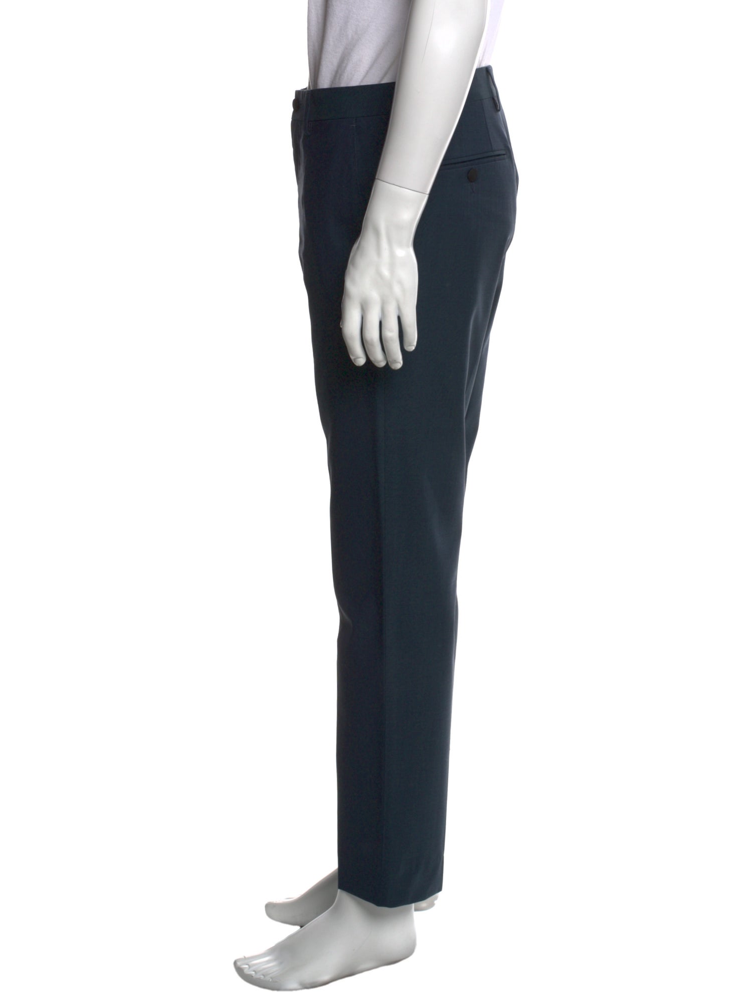 Dolce & Gabbana Virgin Wool Dress Pants